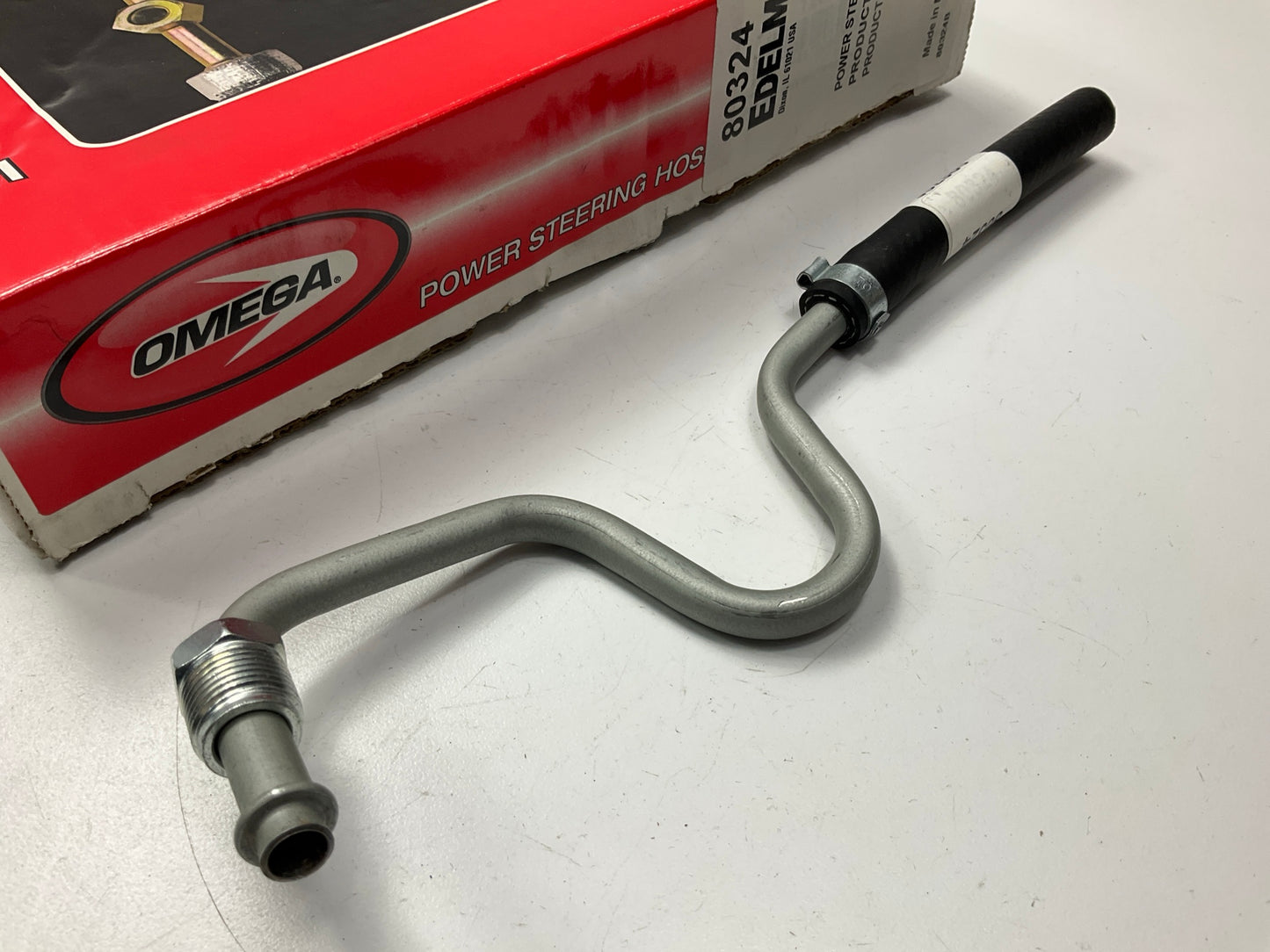 Omega 1252 Power Steering Pressure Line Hose