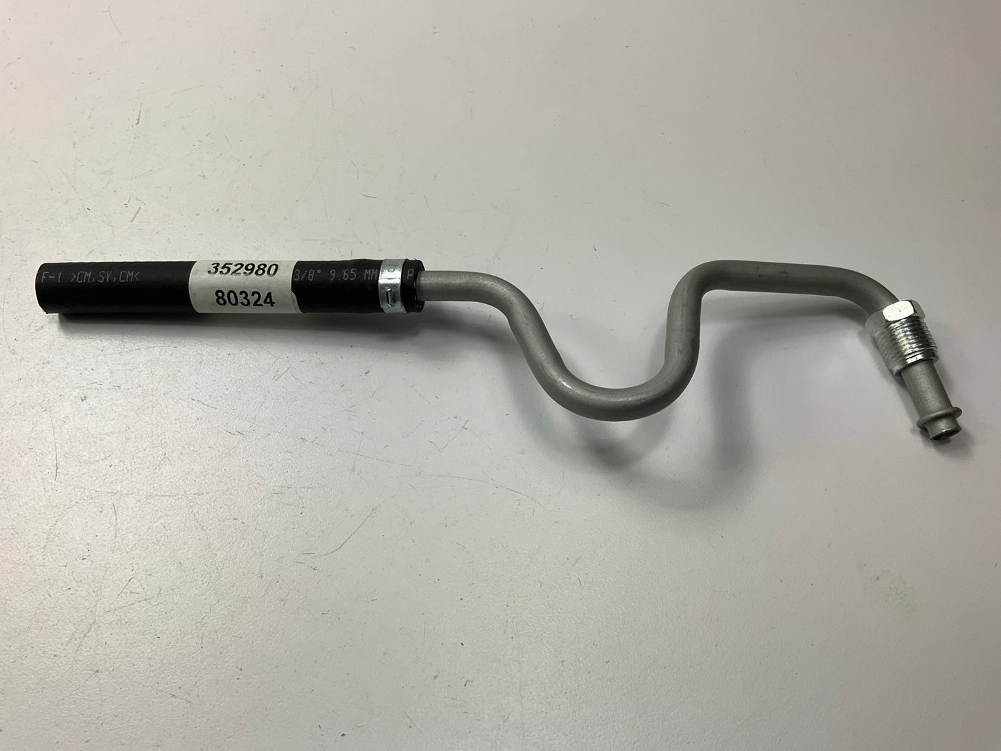 Omega 1252 Power Steering Pressure Line Hose