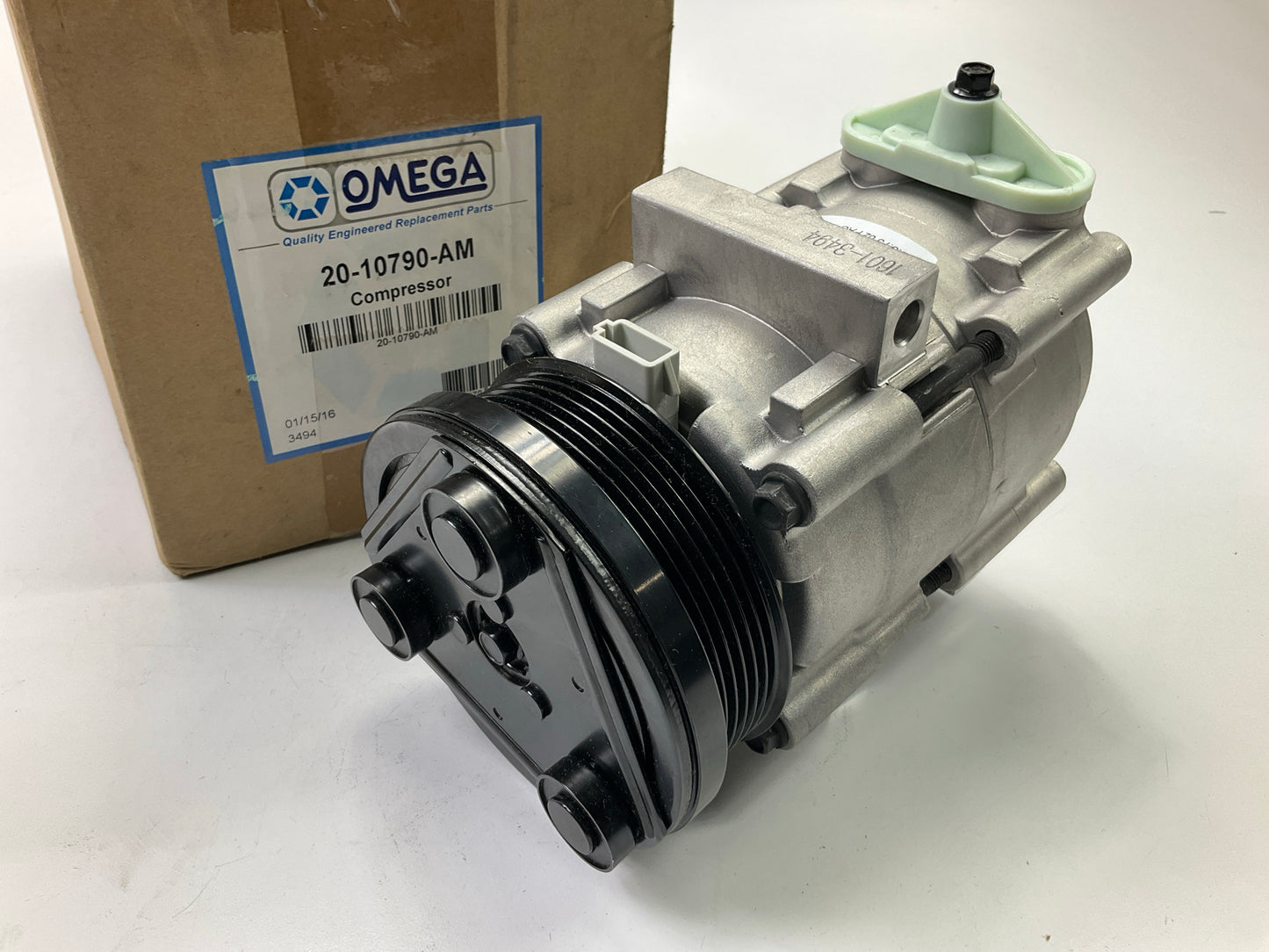 Omega 20-10790-AM A/C Compressor & Clutch