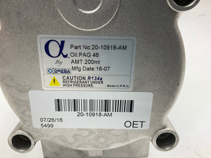 Omega 20-10918-AM A/C Compressor & Clutch