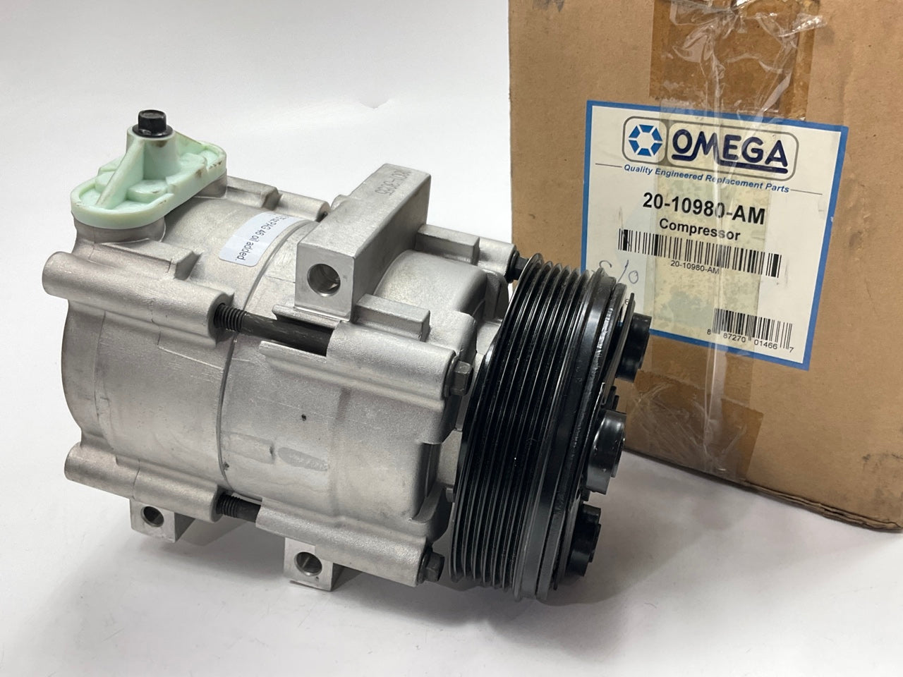 Omega 20-10980-AM A/C Compressor & Clutch