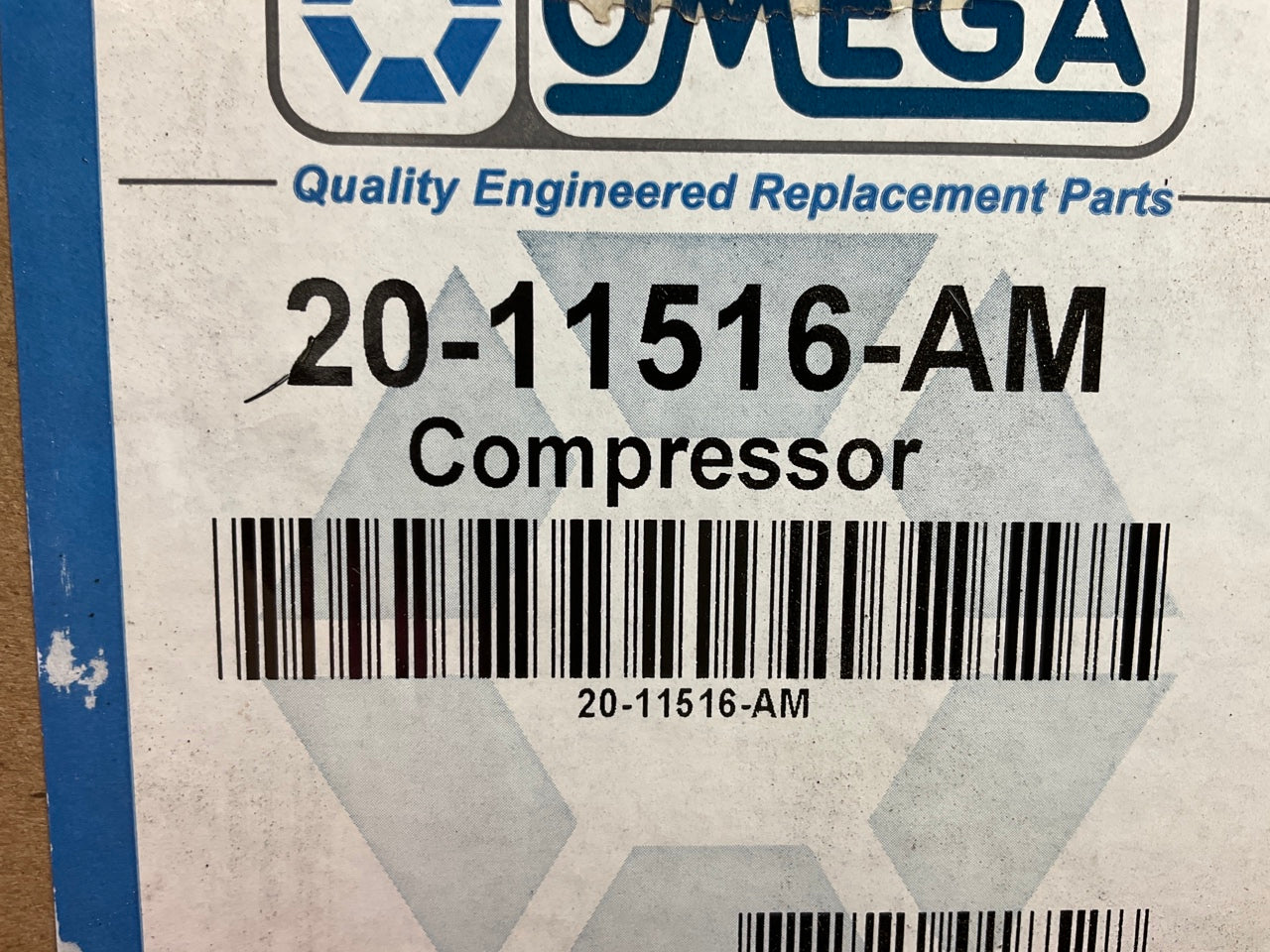 Omega 20-11516-AM A/C Compressor