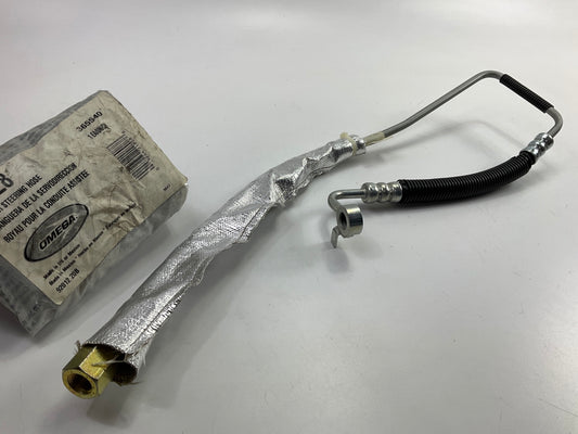 Omega 30028 Power Steering Pressure Line Hose Assembly