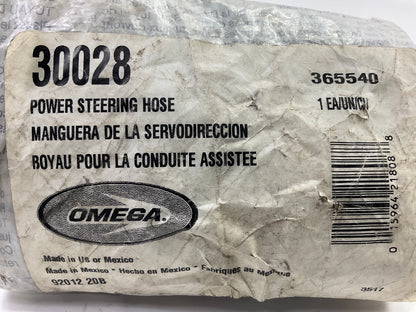 Omega 30028 Power Steering Pressure Line Hose Assembly