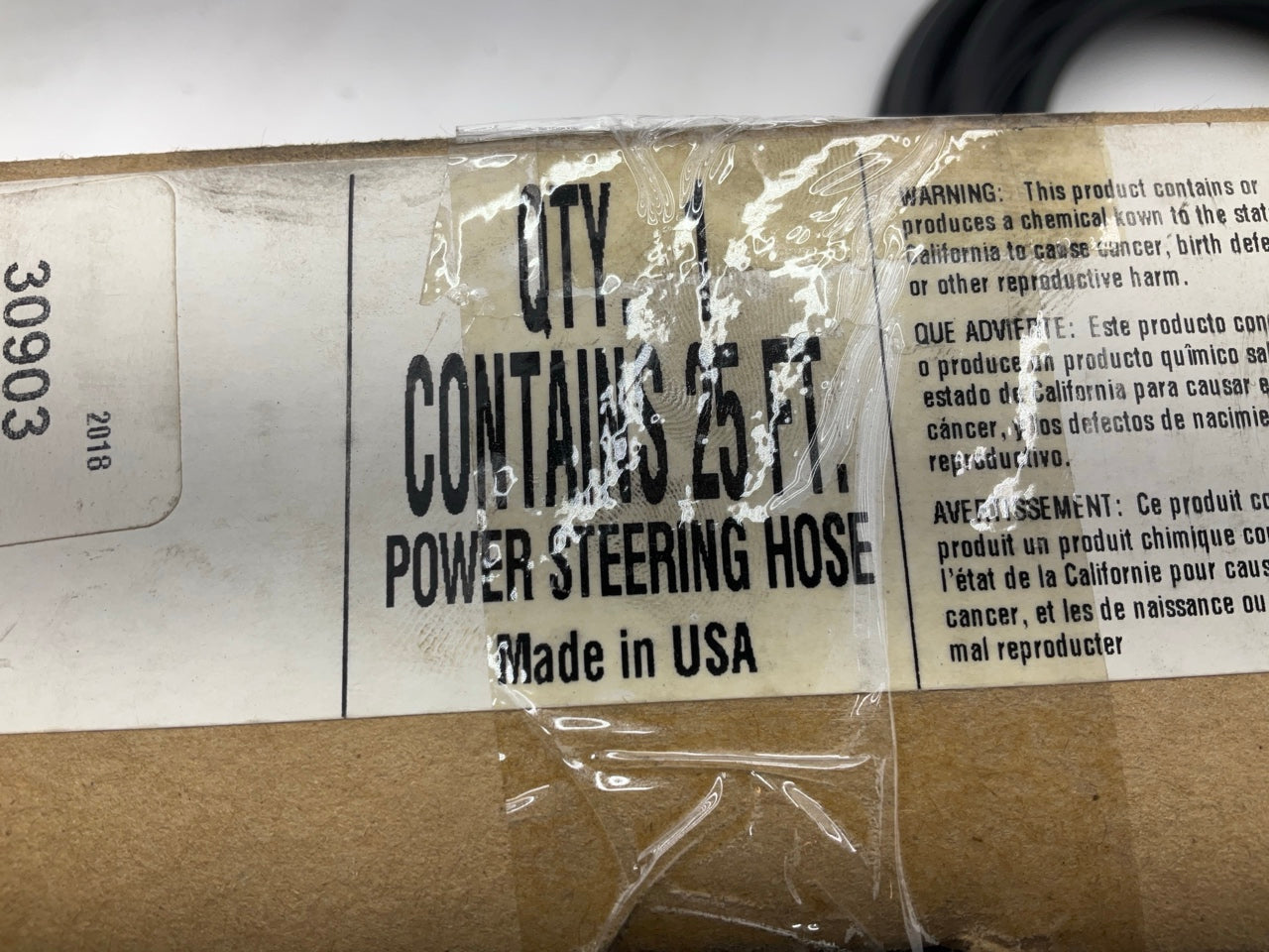 19 Feet - 3/8'' Power Steering Return Hose-Bulk Power Steering Hose SAE J2076