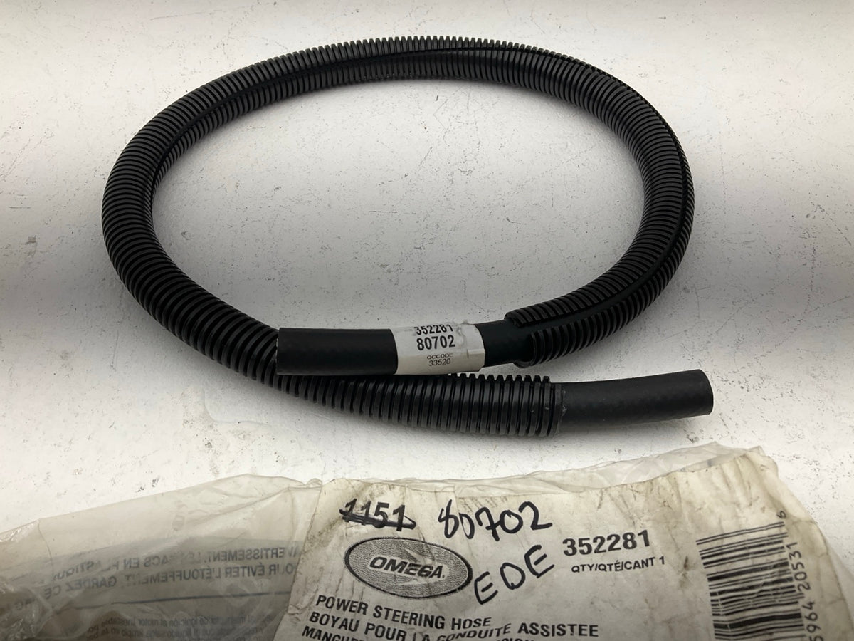 Omega 352281 Power Steering Return Line Hose