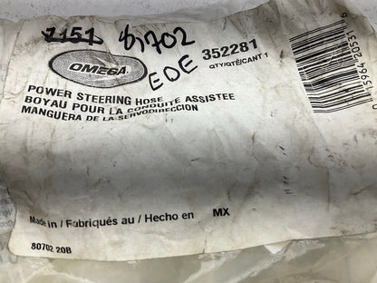 Omega 352281 Power Steering Return Line Hose