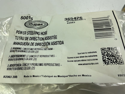 Omega 50016 Power Steering Return Line Hose