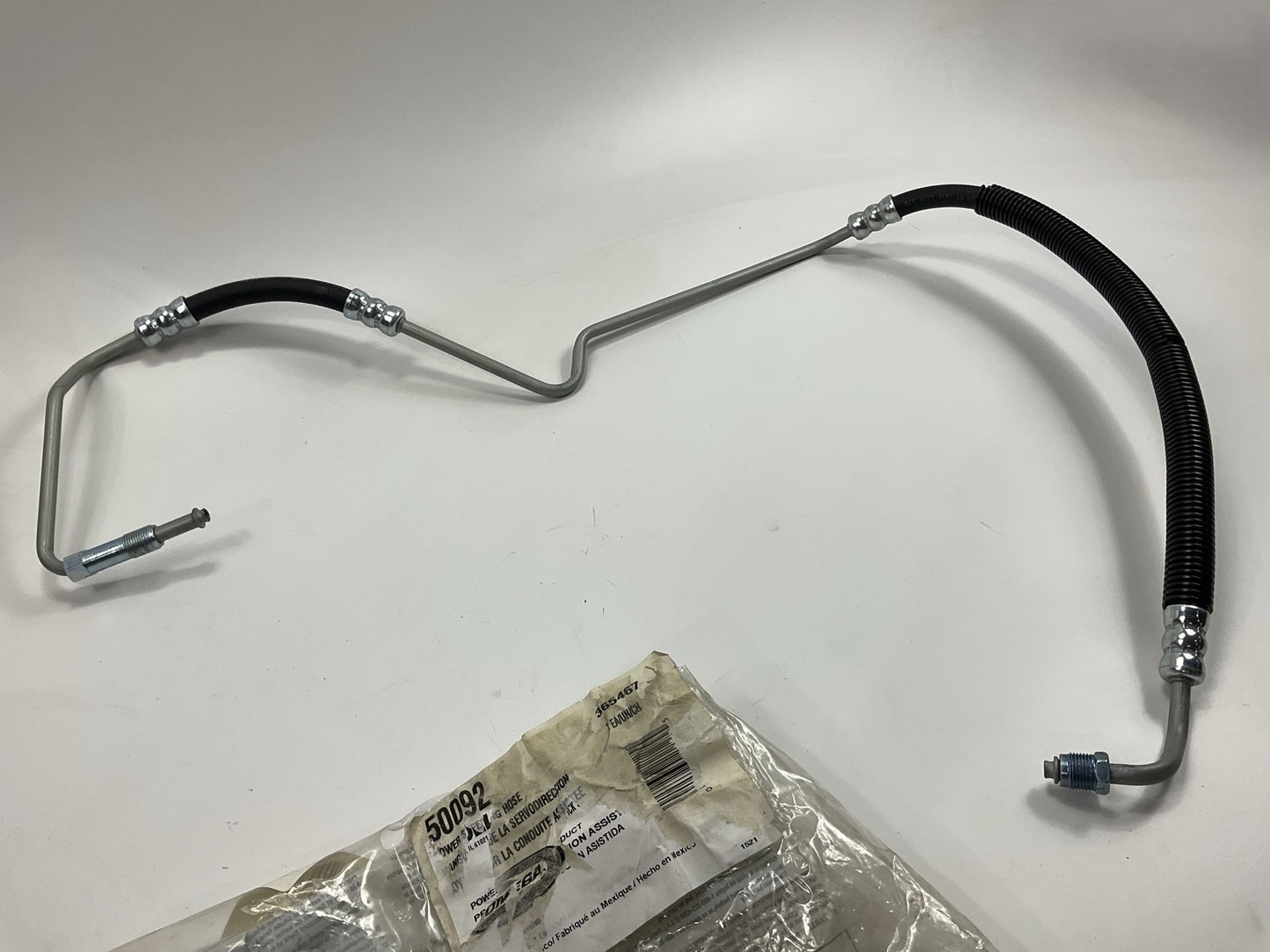 Omega 50092 Power Steering  Pressure Line Hose