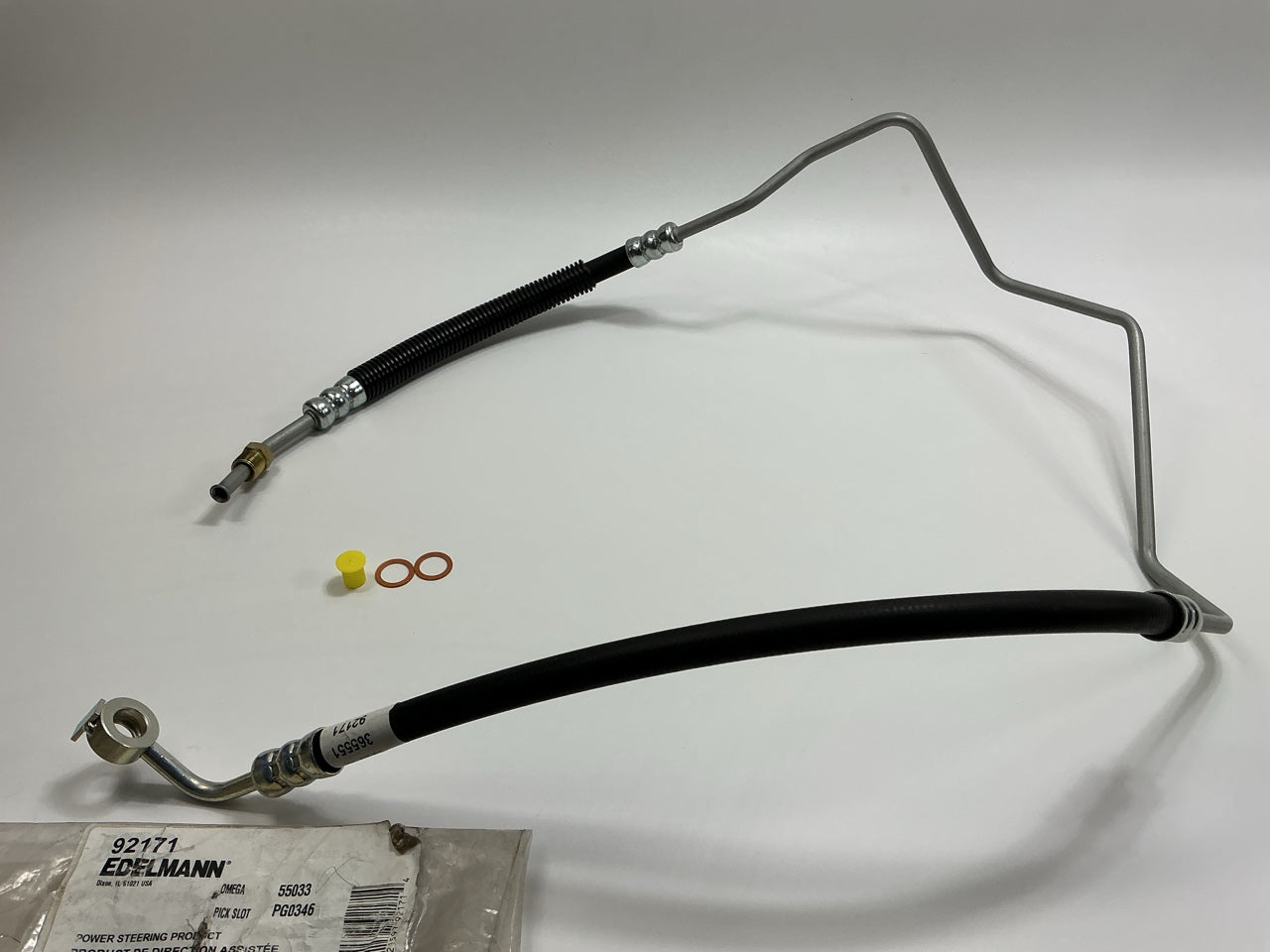 Omega 55033 Power Steering Pressure Line Hose Assembly