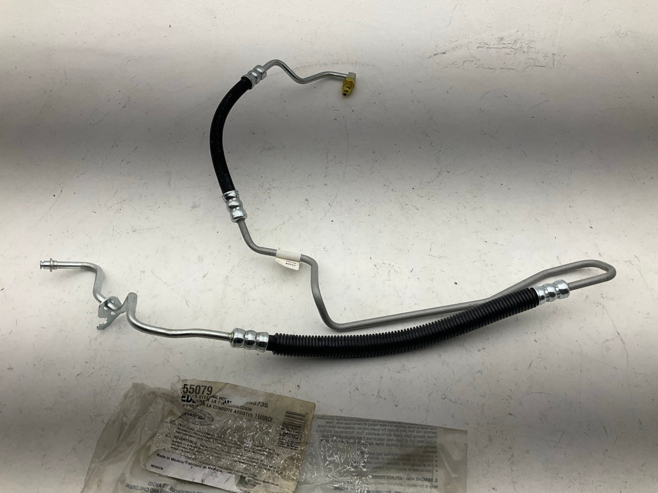 Omega 55079 Power Steering Pressure Line Hose - 2004-2009 Cadillac SRX 3.6L V6