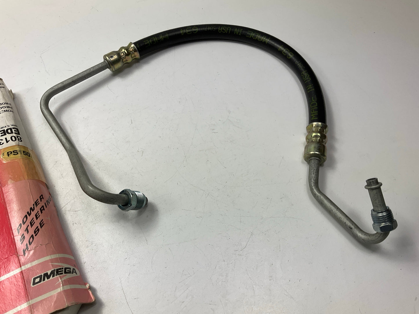 Omega 634 Power Steering Pressure Line Hose