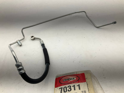 Omega 70311 Power Steering Pressure Line Hose For 1994-1997 Nissan Pickup 2.4L