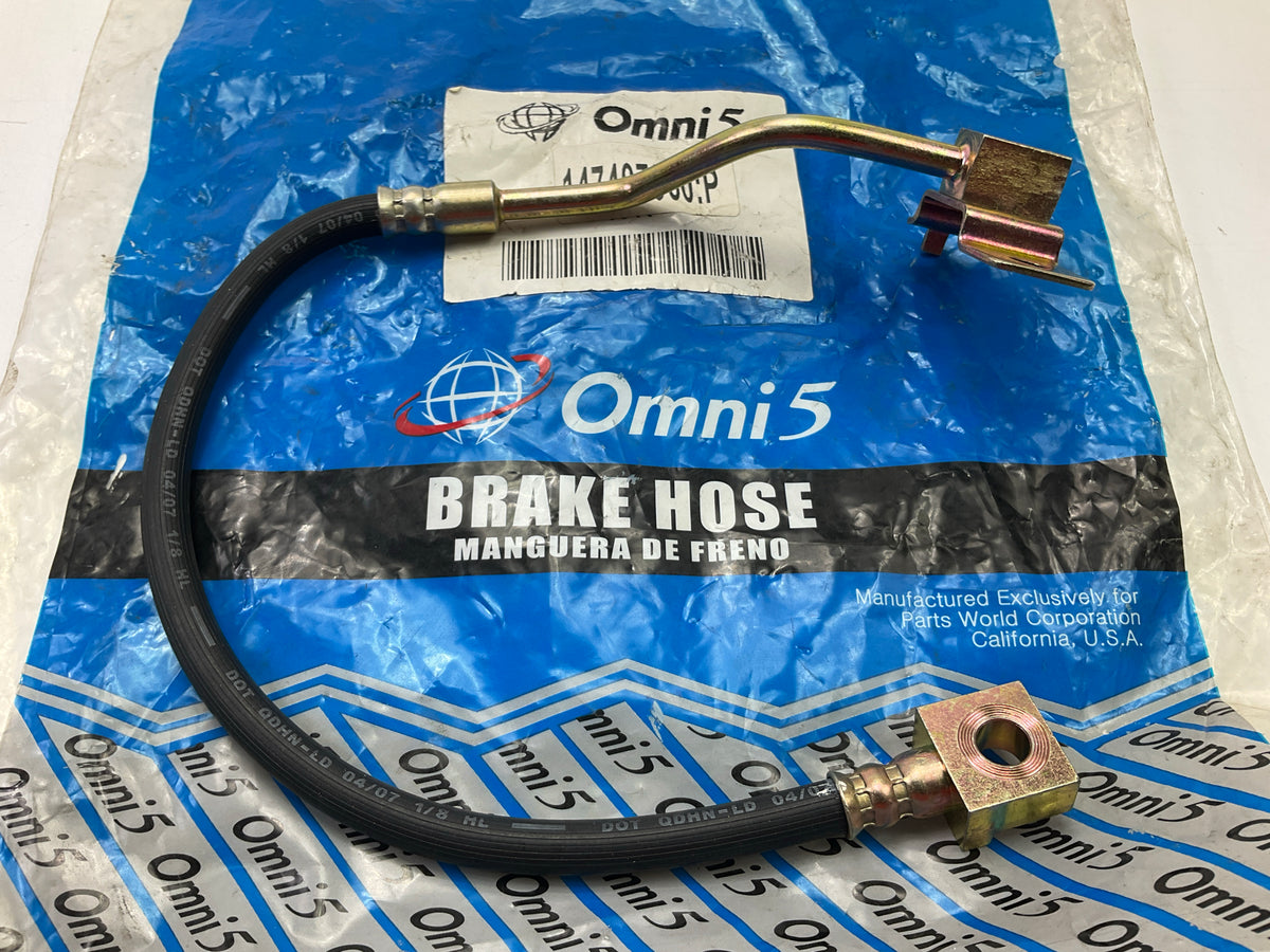 Omni5 1474-07960 Rear Right Brake Hose For 2000-2002 Jaguar S-Type