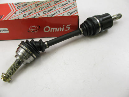 Omni5 FD-8-8001 CV Axle Shaft - Automatic Transmission ONLY, LEFT DRIVERS SIDE