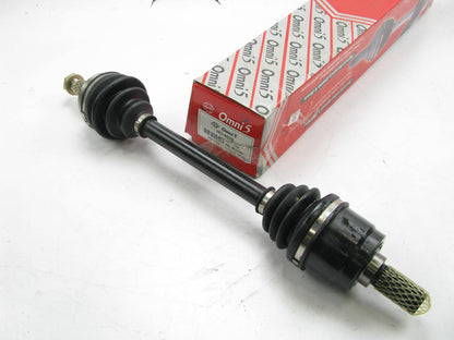 Omni5 HO-8076 CV Axle Shaft Front Left Driver Side 1988-1989 Honda Prelude