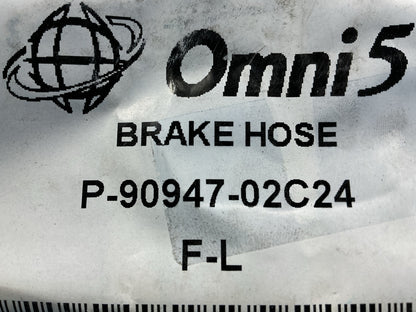 Omni5 P-90947-02C24 Front Left Brake Hose For 2000-2005 Toyota Celica