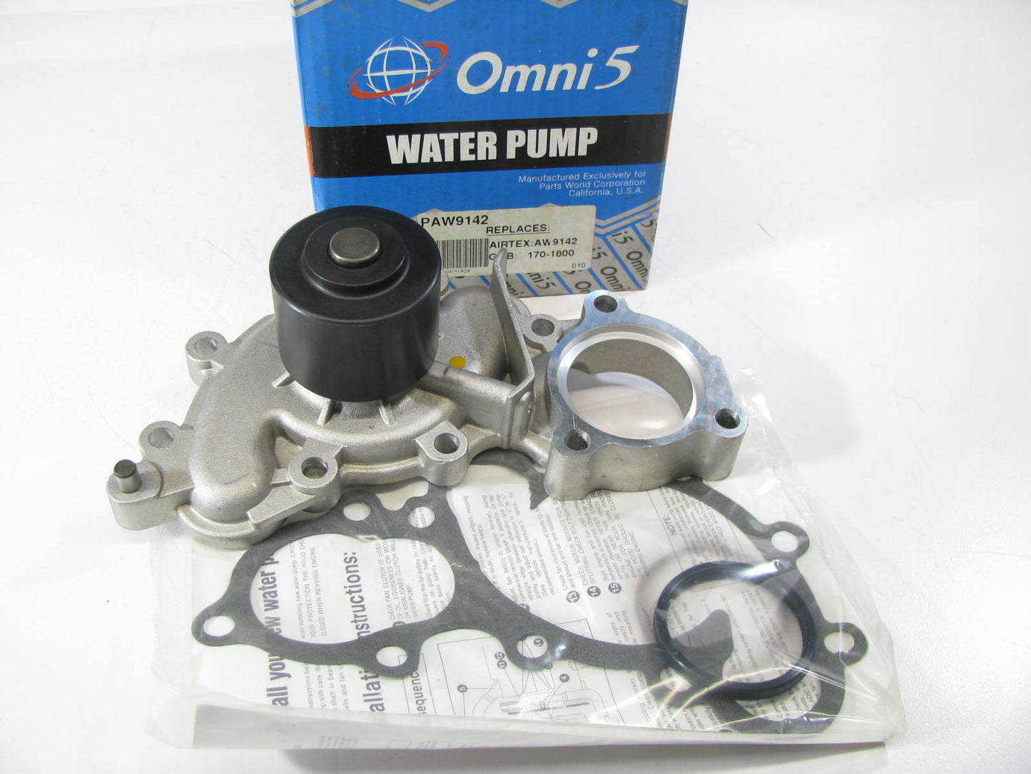 Omni5 PAW9142 Engine Water Pump For 1988-1990 Toyota 3.0L 3VZE V6