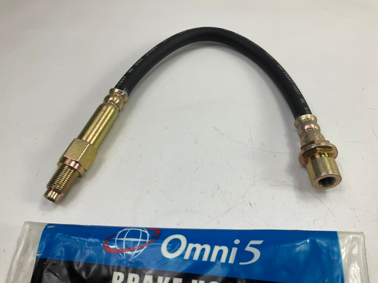 Omni5 PBH38260 Front Brake Hose - 1985-1989 Ford Thunderbird, 85-88 Cougar