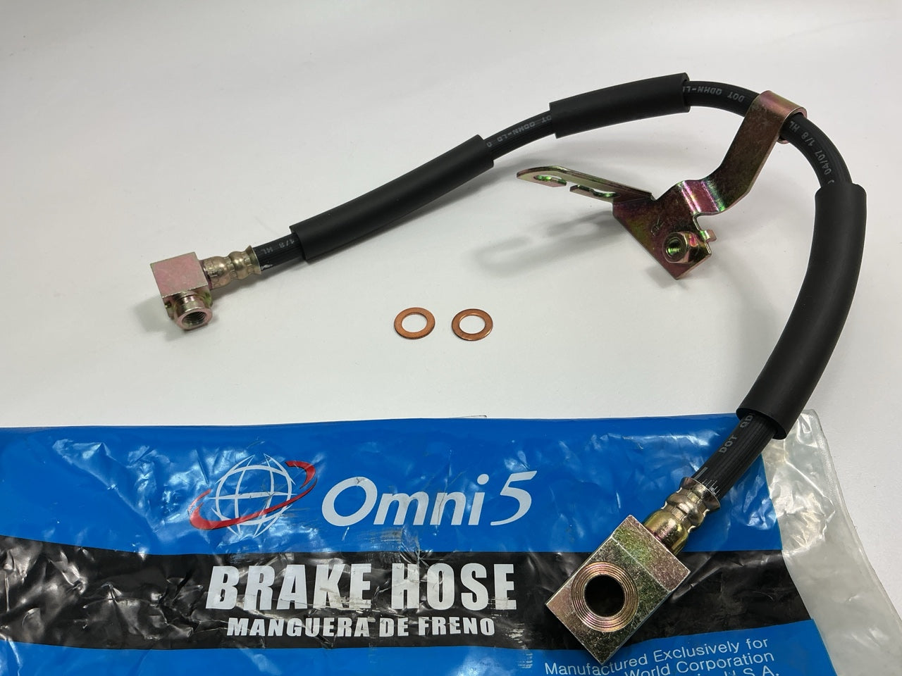 Omni5 PBH38645 Front Right Brake Hydraulic Hose