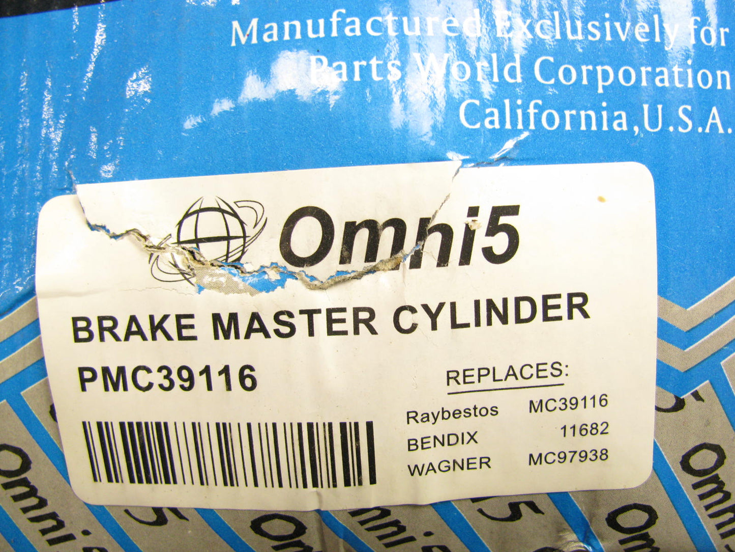 Omni5 PMC39116 Brake Master Cylinder - 1977-1983 Ford E350 Econoline, 77-79 F350