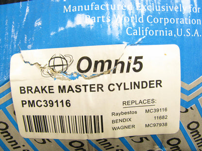 Omni5 PMC39116 Brake Master Cylinder - 1977-1983 Ford E350 Econoline, 77-79 F350