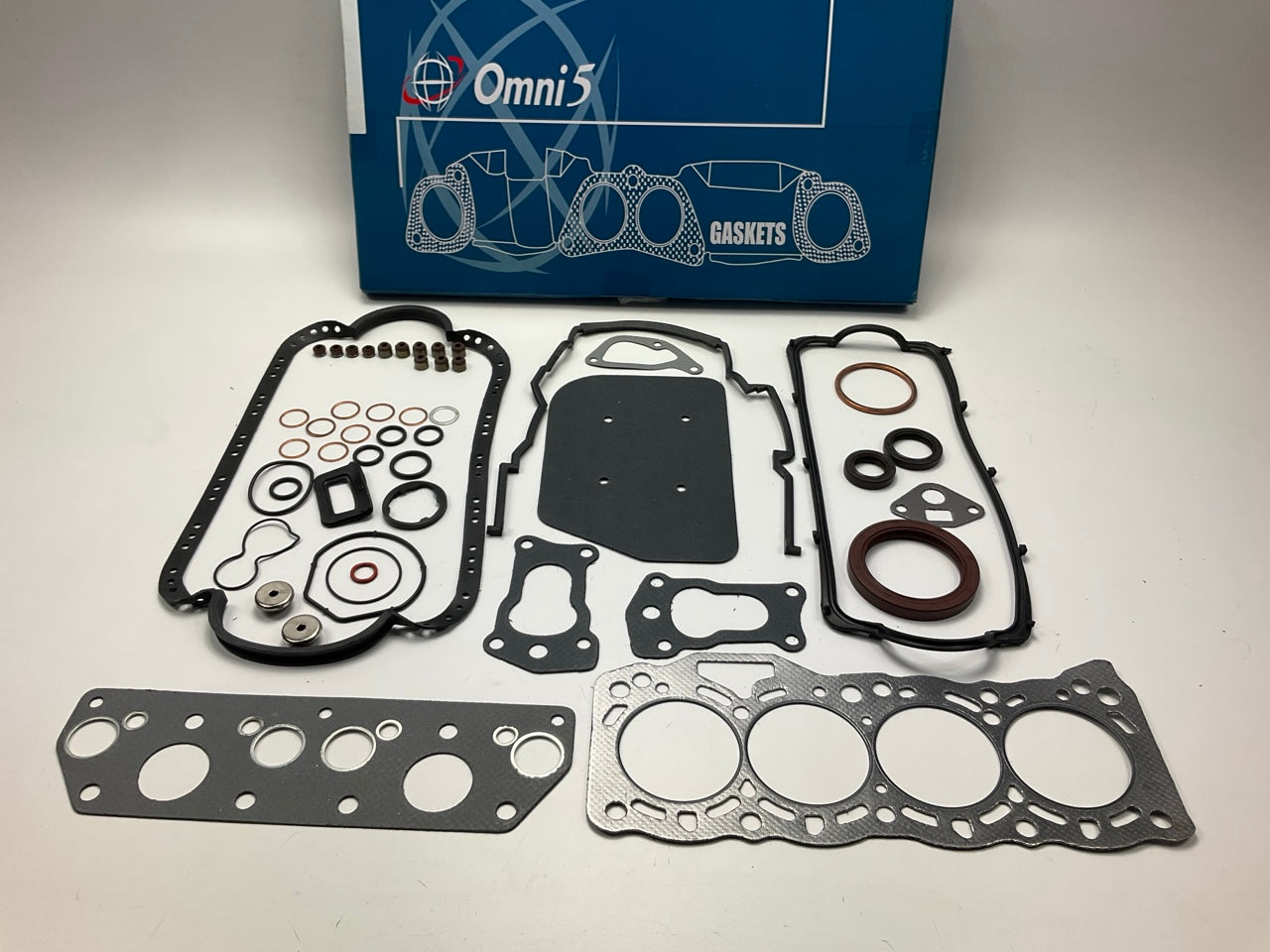 Omni5 PWC-00907 Full Engine Rebuild Gasket Set - 1979-1980 Honda Accord, Prelude