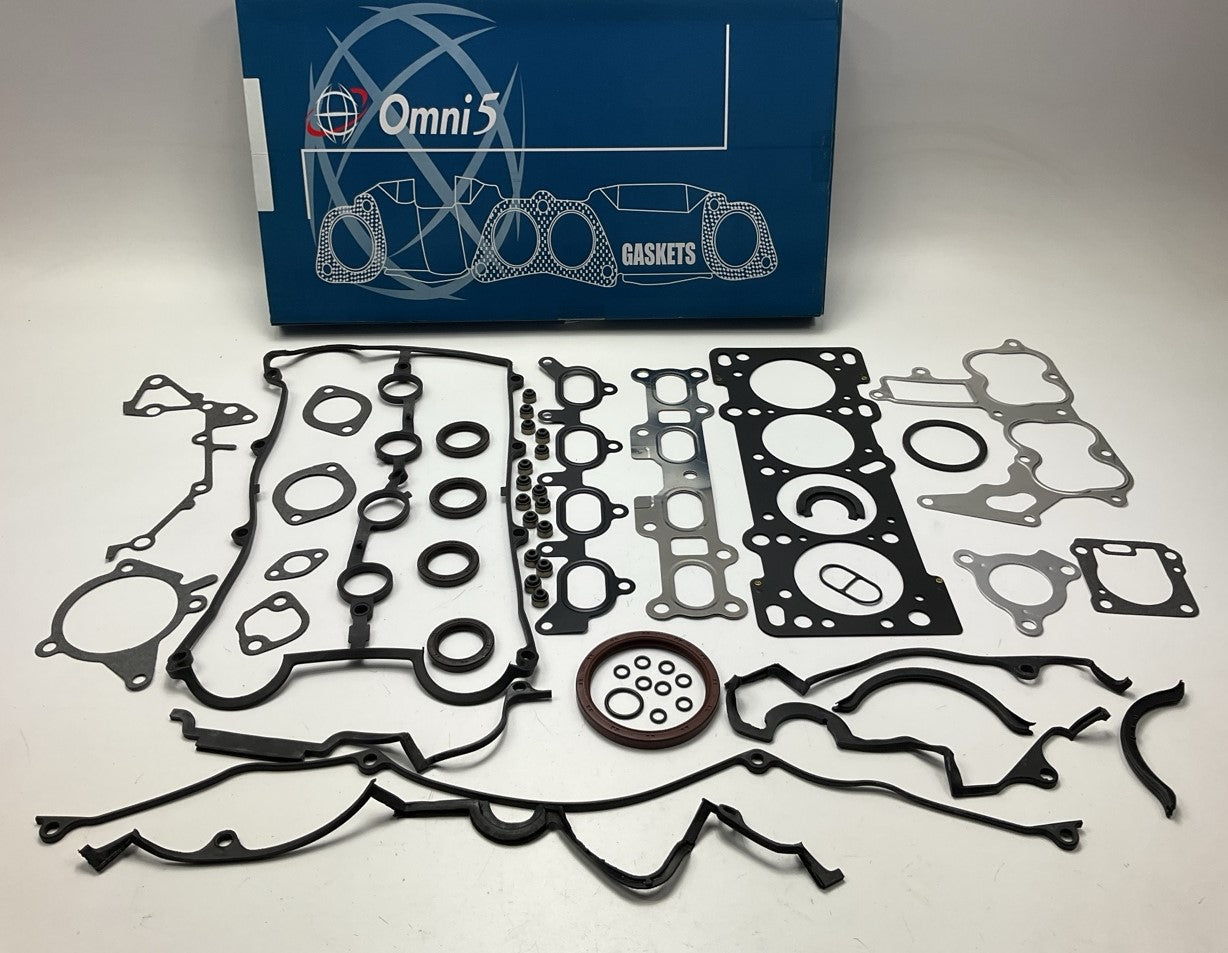 Omni5 PWC-01156 Full Engine Rebuild Gasket Set - 1991-1996 Ford Escort 1.8L GT