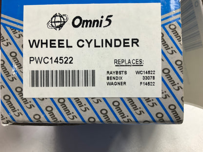 Omni5 PWC14522 Rear Right Drum Brake Wheel Cylinder