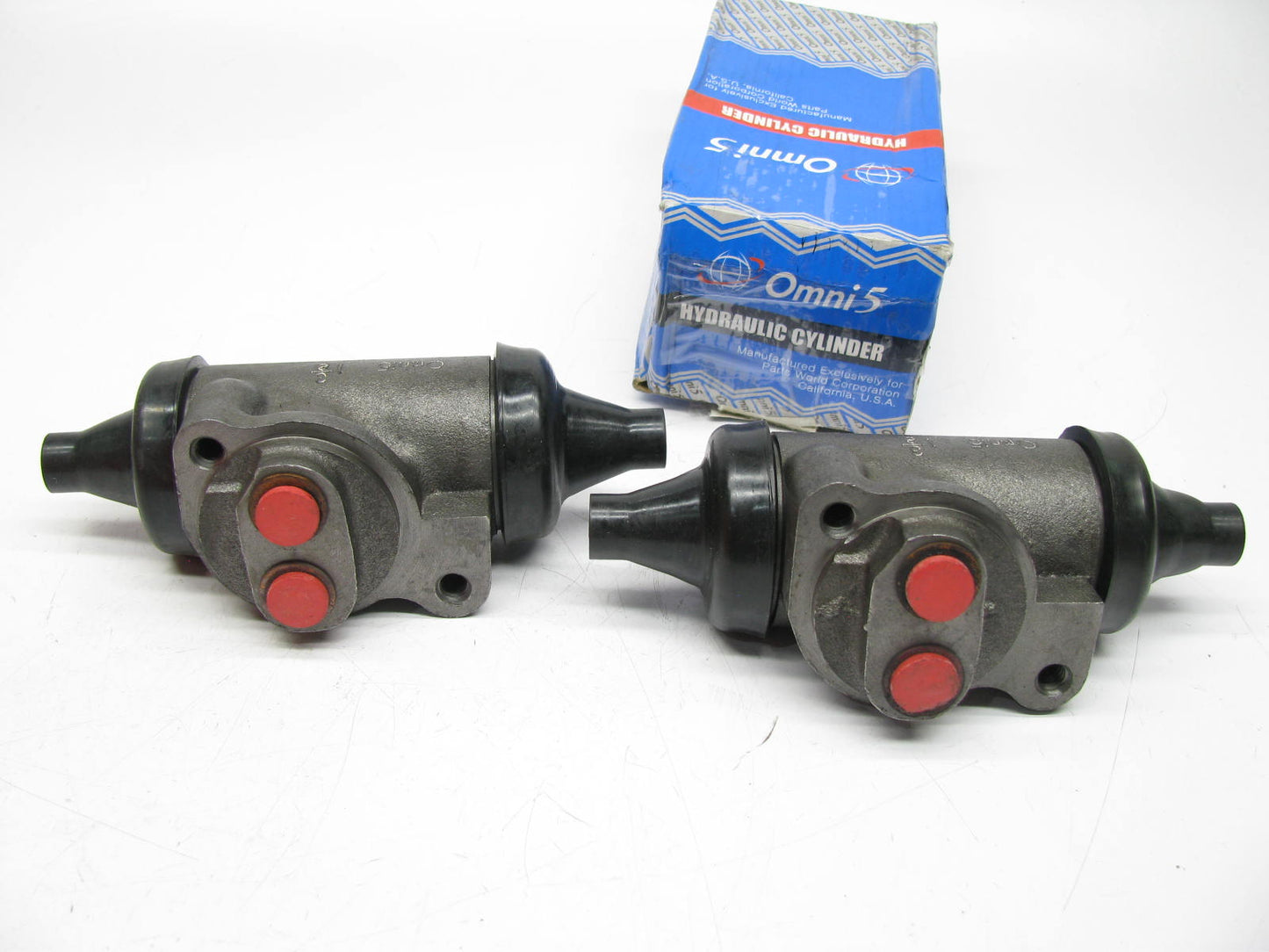 (2) Omni5 PWC15306 REAR Drum Brake Wheel Cylinders