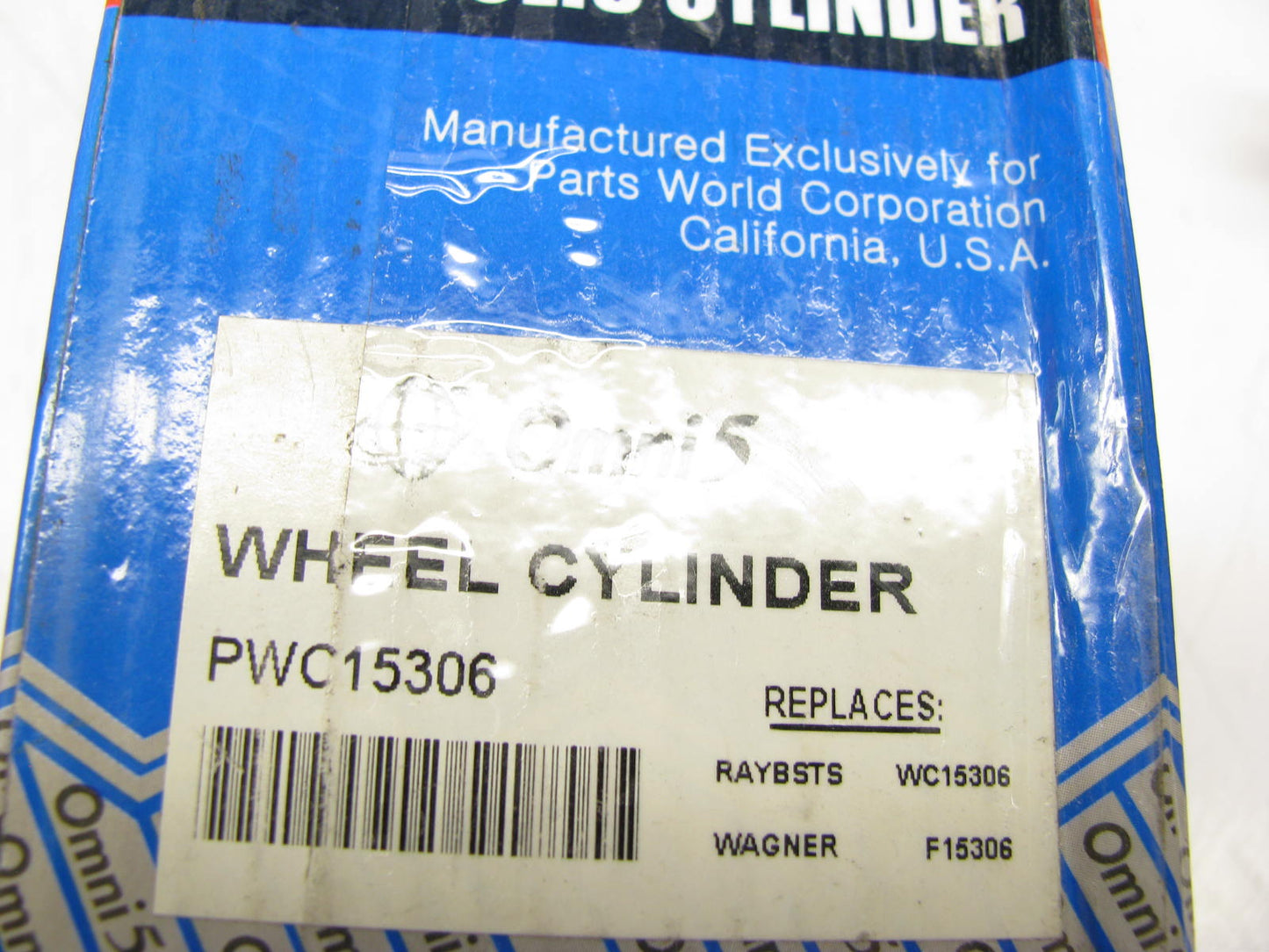 (2) Omni5 PWC15306 REAR Drum Brake Wheel Cylinders