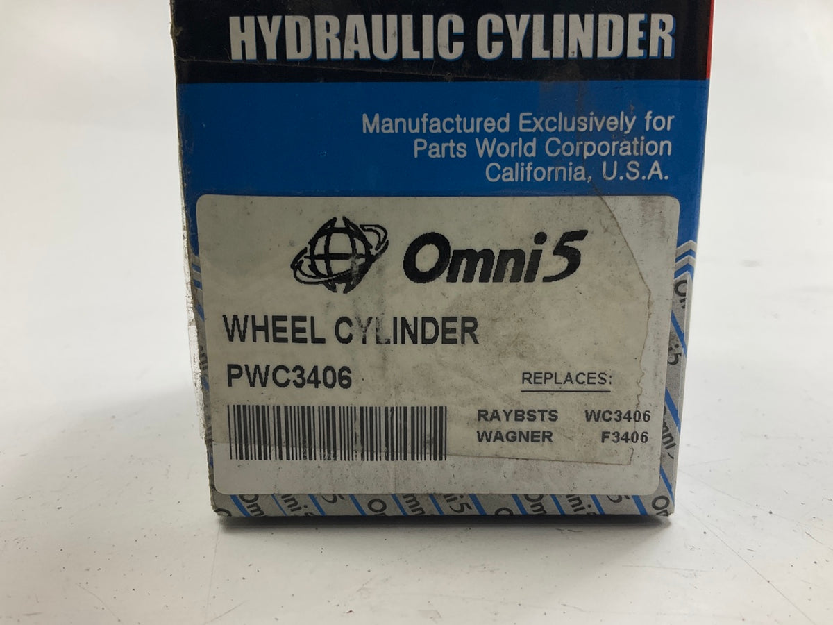 Omni5 PWC3406 Front Drum Brake Wheel Cylinder For 1947-50 GMC 3.7L-L6 OHV