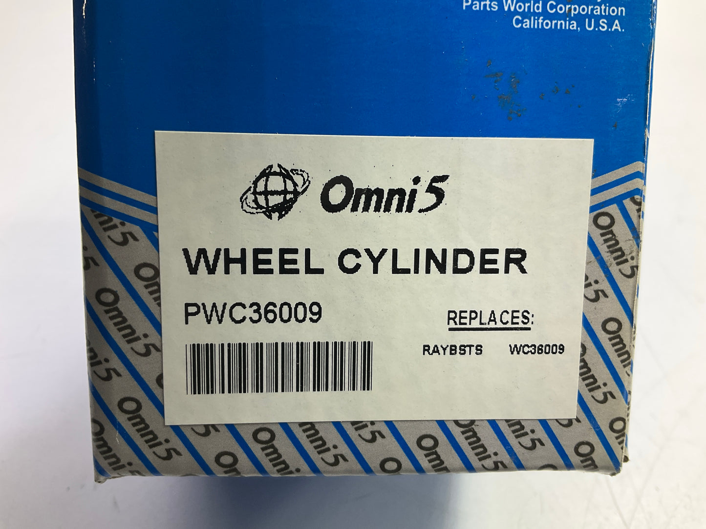 Omni5 PWC36009 Front Left Drum Brake Wheel Cylinder 1962-1963 Chevrolet Chevy II