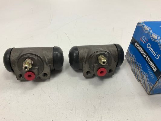 (2) Omni5 PWC370128 Rear Drum Brake Wheel Cylinders For 2001-2002 Nissan Quest