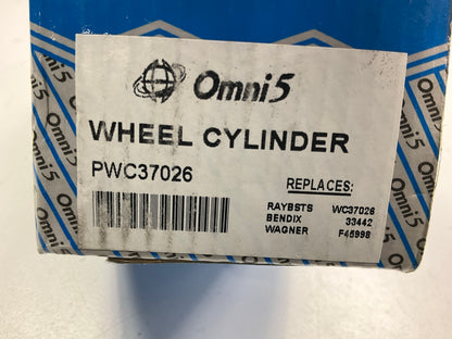 Omni5 PWC37026 Front Right Drum Brake Wheel Cylinder