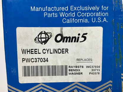 Omni5 PWC37034 Front Right Drum Brake Wheel Cylinder WC37034