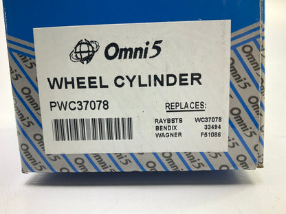 Omni5 PWC37078 Front Left Drum Brake Wheel Cylinder WC37078 1970 Chevy Bel Air