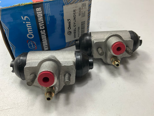 (2) Omni5 PWC37584 Rear Drum Brake Wheel Cylinder For 1982-1985 Honda Accord