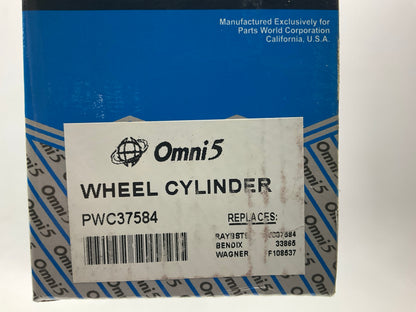 (2) Omni5 PWC37584 Rear Drum Brake Wheel Cylinder For 1982-1985 Honda Accord