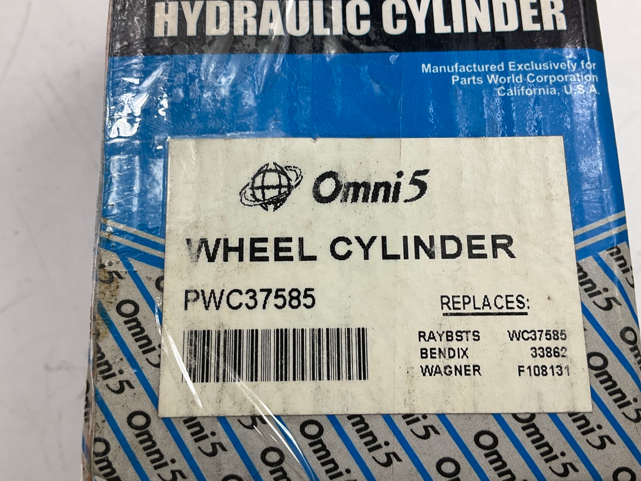(2) Omni5 PWC37585 Rear Drum Brake Wheel Cylinders