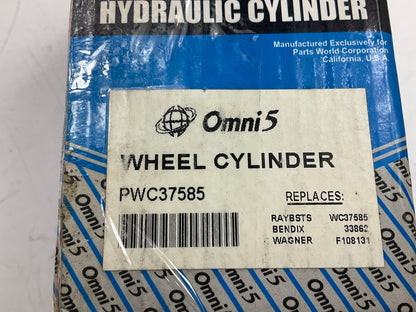 (2) Omni5 PWC37585 Rear Drum Brake Wheel Cylinders