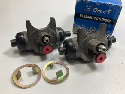 (2) Omni5 PWC37644 Rear Drum Brake Wheel Cylinders WC37644