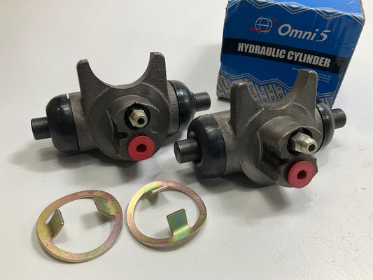 (2) Omni5 PWC37644 Rear Drum Brake Wheel Cylinders WC37644