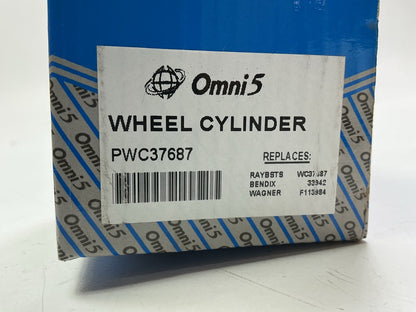 Omni5 PWC37687 Rear Left Drum Brake Wheel Cylinder For 1987-1991 Toyota Camry