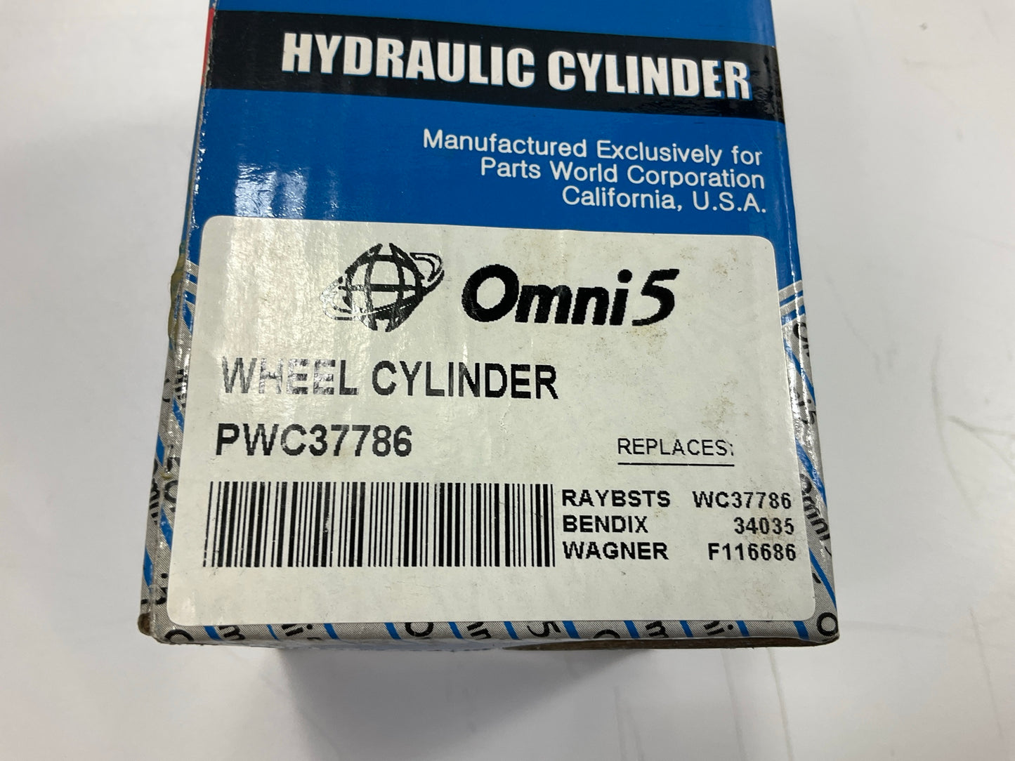 Omni5 PWC37786 Rear Left Drum Brake Wheel Cylinder