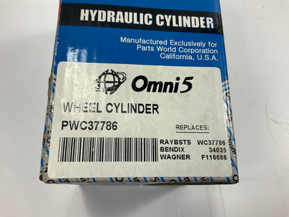 Omni5 PWC37786 Rear Left Drum Brake Wheel Cylinder