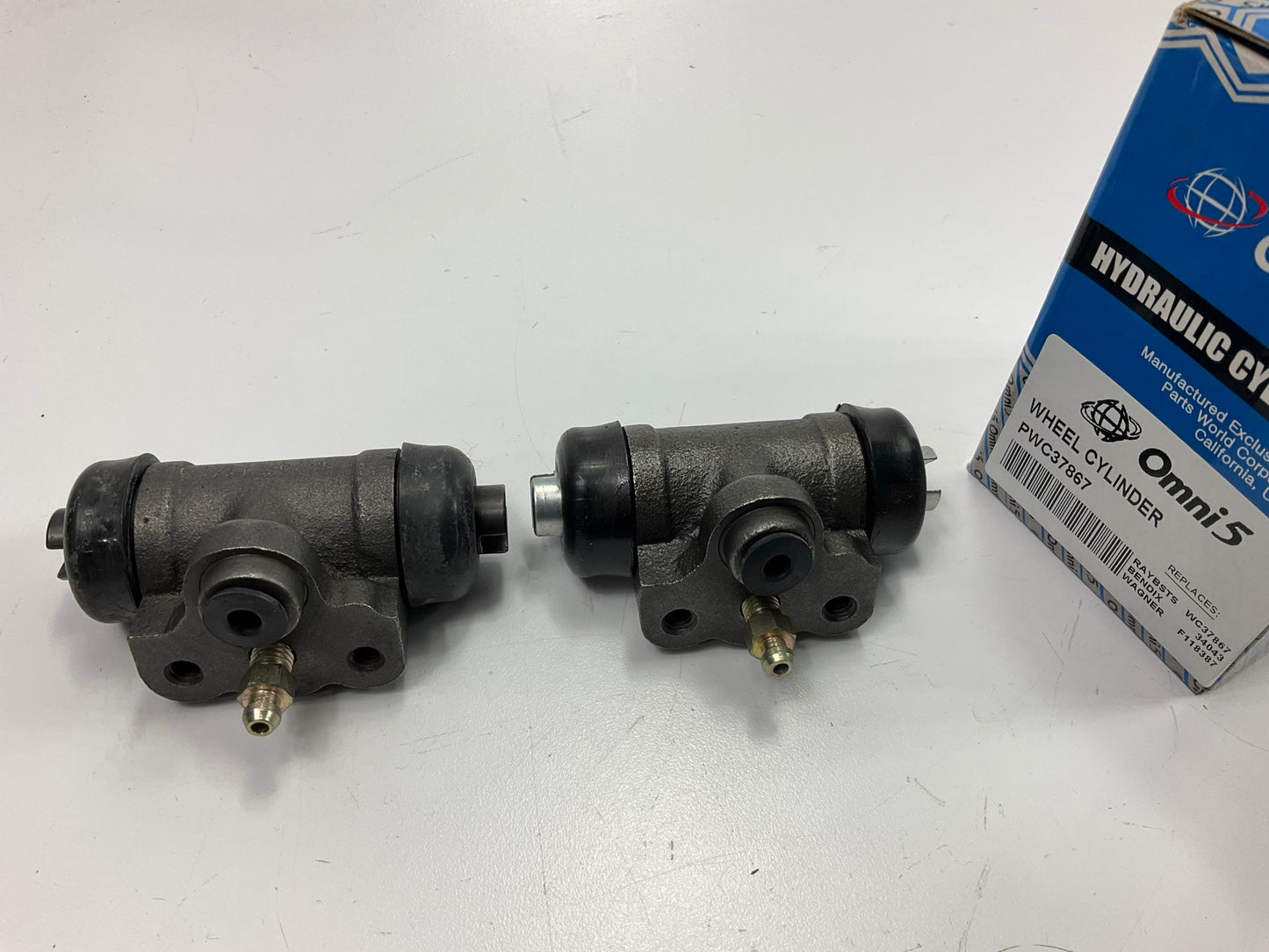 (2) Omni5 PWC37867 Rear Drum Brake Wheel Cylinders