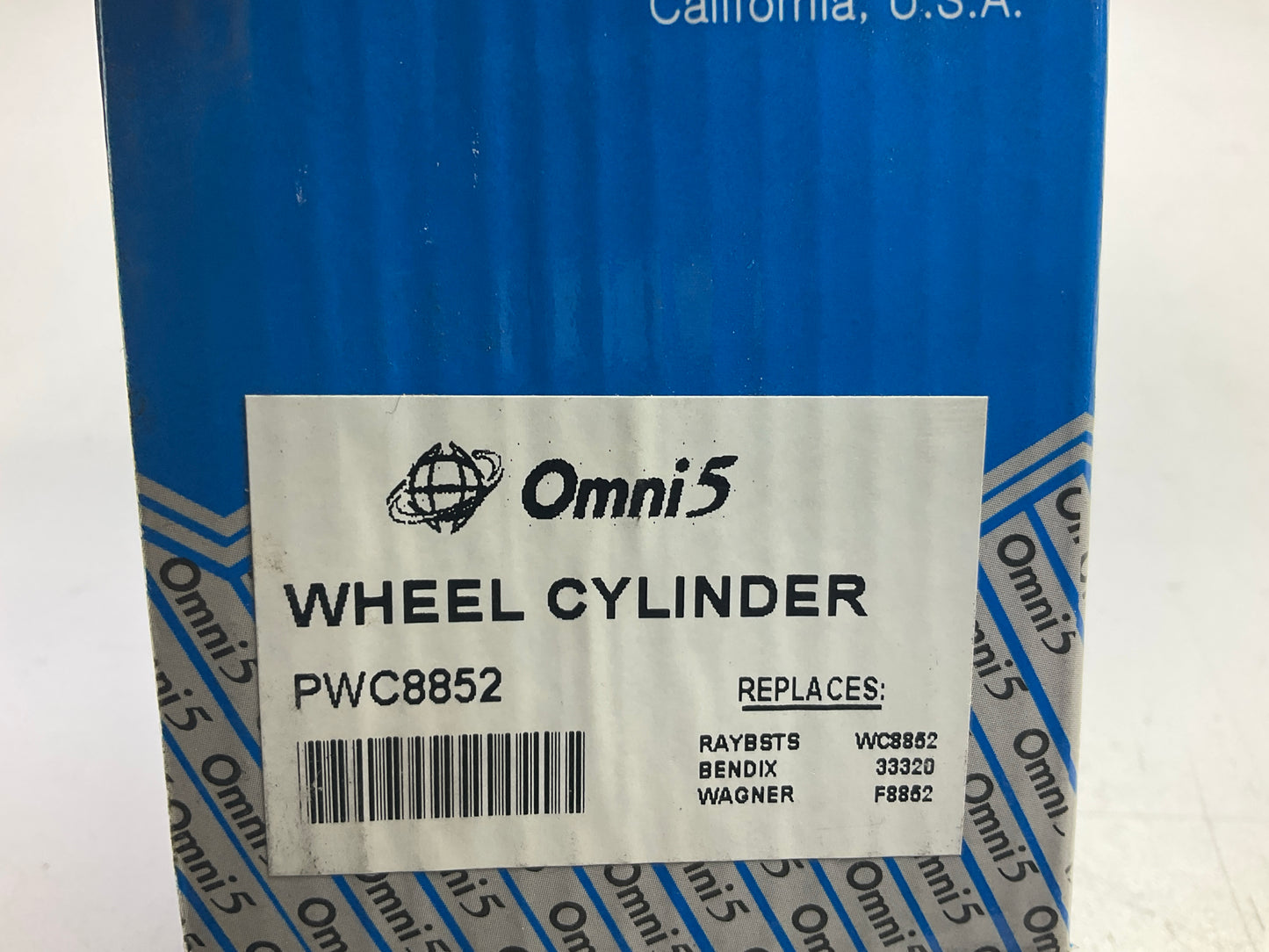 Omni5 PWC8852 Front Left Drum Brake Wheel Cylinder