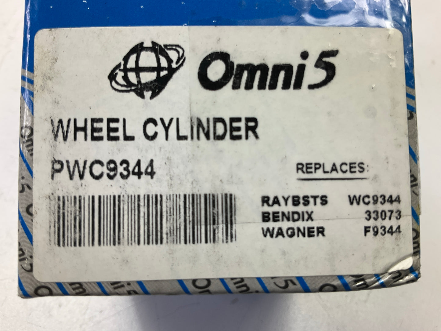 Omni5 PWC9344 Rear Left Drum Brake Wheel Cylinder