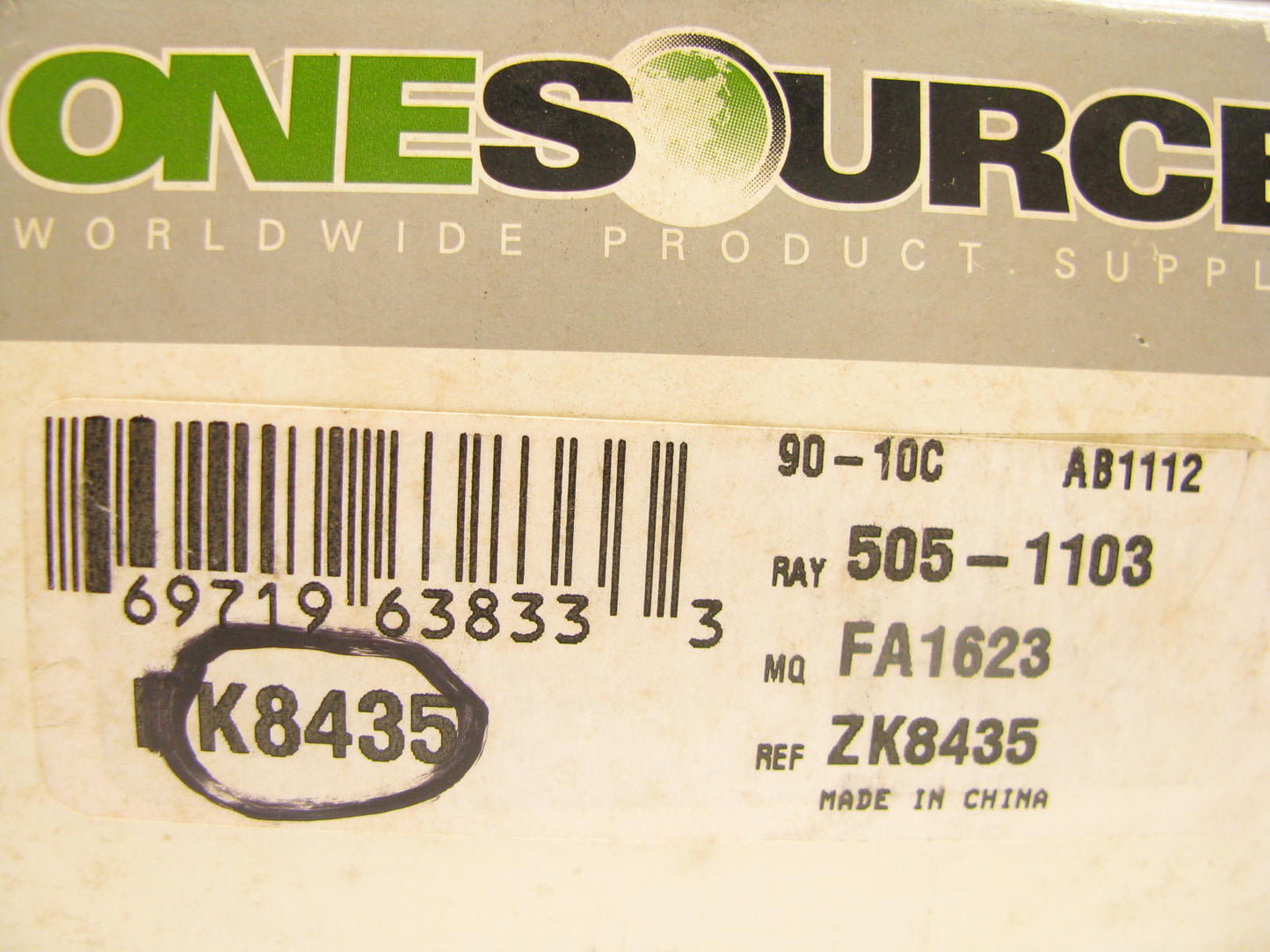 One Source K8435 Suspension Ball Joint - Front Lower